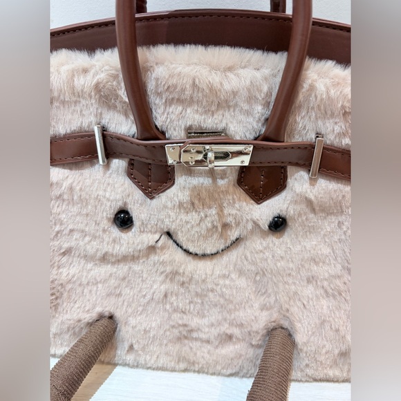 Jellycat Birkin Brown Plush Bag - BRAND NEW - Picture 6 of 6